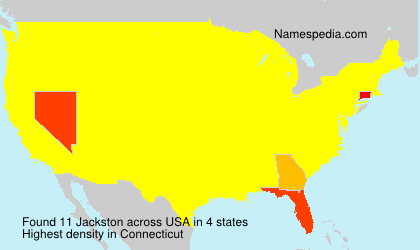 Surname Jackston in USA Surname Jackston in USA
