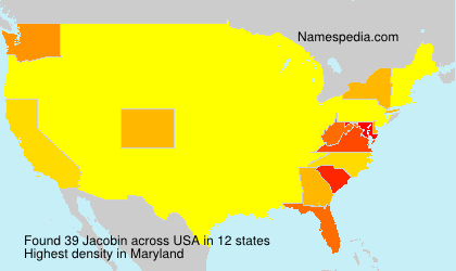 Surname Jacobin in USA Surname Jacobin in USA