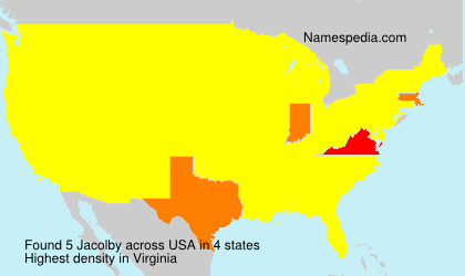 Surname Jacolby in USA Surname Jacolby in USA
