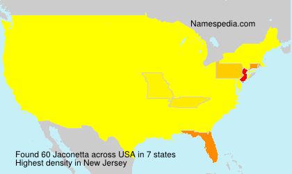 Surname Jaconetta in USA Surname Jaconetta in USA