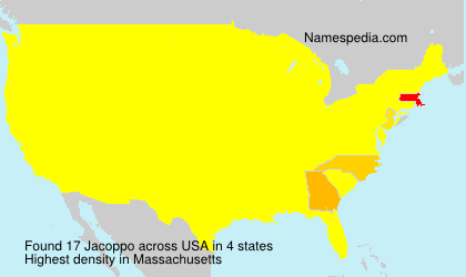 Surname Jacoppo in USA Surname Jacoppo in USA