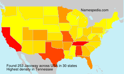 Surname Jacoway in USA Surname Jacoway in USA