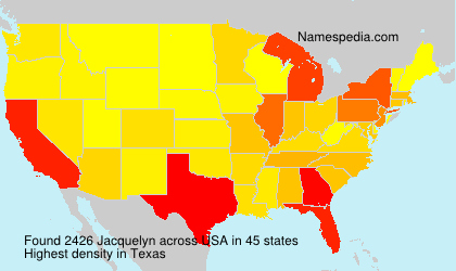 Surname Jacquelyn in USA Surname Jacquelyn in USA