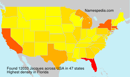Surname Jacques in USA Surname Jacques in USA