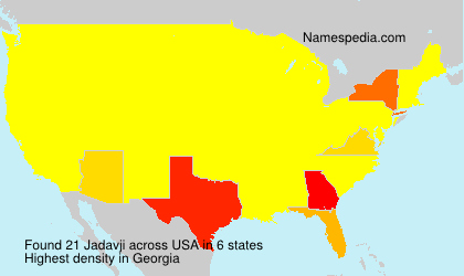 Surname Jadavji in USA Surname Jadavji in USA
