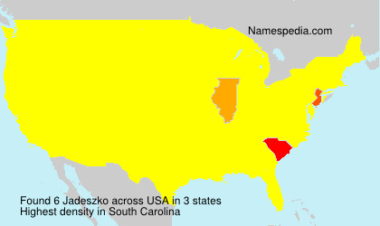 Surname Jadeszko in USA Surname Jadeszko in USA