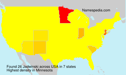 Surname Jadwinski in USA Surname Jadwinski in USA