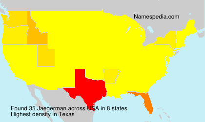 Surname Jaegerman in USA Surname Jaegerman in USA