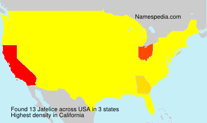 Surname Jafelice in USA Surname Jafelice in USA