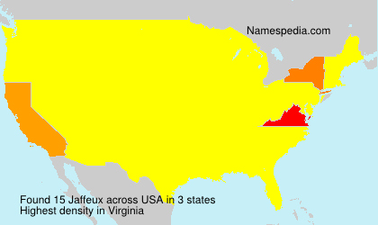Surname Jaffeux in USA Surname Jaffeux in USA