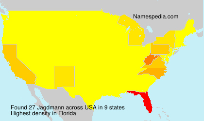 Surname Jagdmann in USA Surname Jagdmann in USA