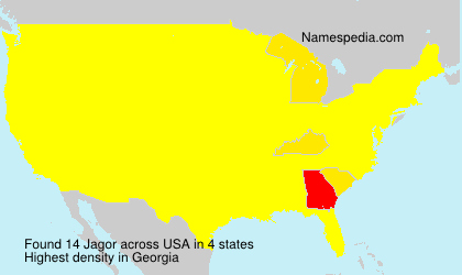 Surname Jagor in USA Surname Jagor in USA