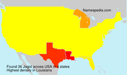 Surname Jagot in USA Surname Jagot in USA