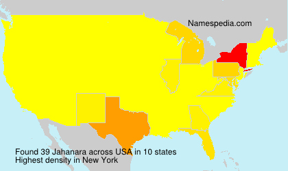 Surname Jahanara in USA