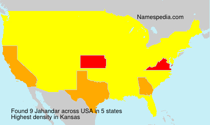 Surname Jahandar in USA Surname Jahandar in USA