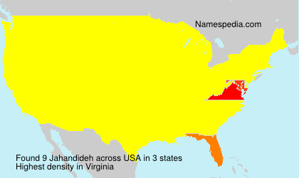 Surname Jahandideh in USA Surname Jahandideh in USA