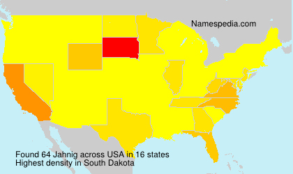 Surname Jahnig in USA Surname Jahnig in USA
