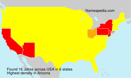Surname Jahss in USA Surname Jahss in USA