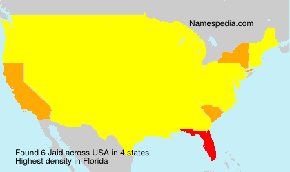 Surname Jaid in USA Surname Jaid in USA
