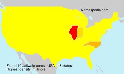 Surname Jailwala in USA Surname Jailwala in USA