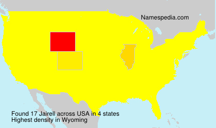 Surname Jairell in USA Surname Jairell in USA