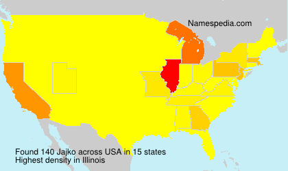 Surname Jajko in USA Surname Jajko in USA