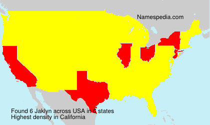 Surname Jaklyn in USA Surname Jaklyn in USA