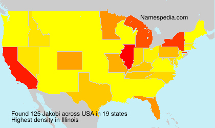 Surname Jakobi in USA Surname Jakobi in USA