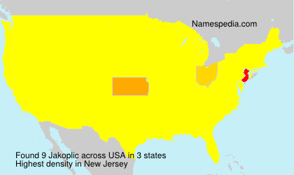 Surname Jakoplic in USA Surname Jakoplic in USA