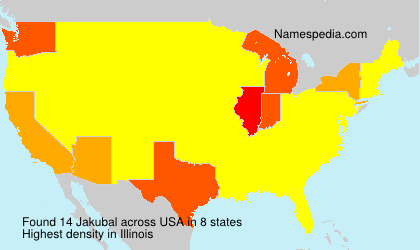 Surname Jakubal in USA Surname Jakubal in USA