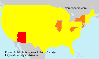 Surname Jakubcik in USA Surname Jakubcik in USA