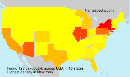Surname Jakubczyk in USA Surname Jakubczyk in USA