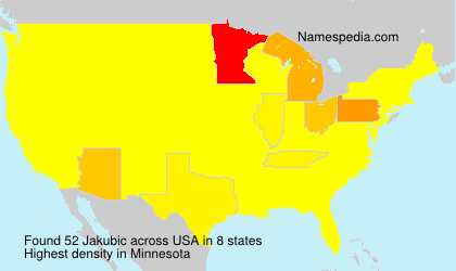 Surname Jakubic in USA Surname Jakubic in USA