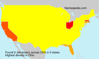 Surname Jakutowicz in USA Surname Jakutowicz in USA