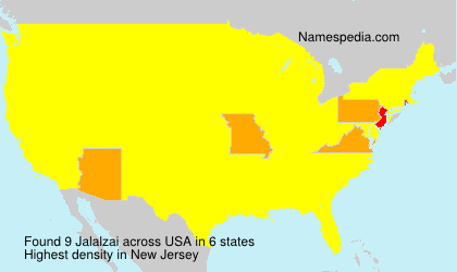 Surname Jalalzai in USA