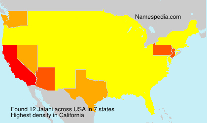 Surname Jalani in USA Surname Jalani in USA