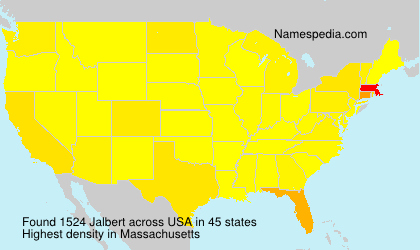 Surname Jalbert in USA Surname Jalbert in USA