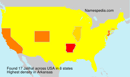 Surname Jalihal in USA Surname Jalihal in USA