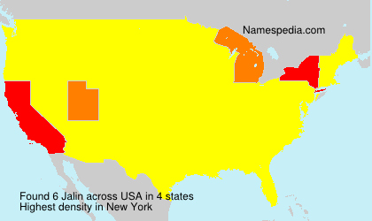 Surname Jalin in USA Surname Jalin in USA