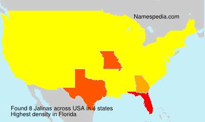 Surname Jalinas in USA Surname Jalinas in USA