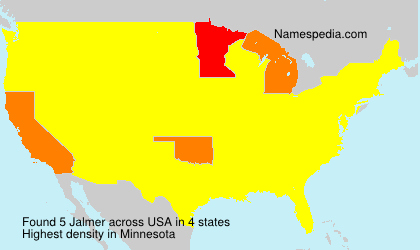 Surname Jalmer in USA Surname Jalmer in USA