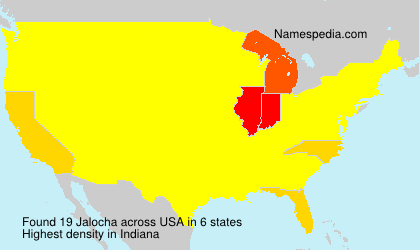 Surname Jalocha in USA Surname Jalocha in USA
