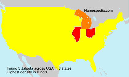 Surname Jalpota in USA
