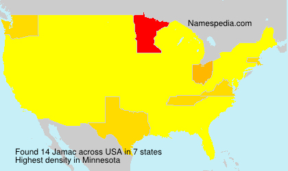 Surname Jamac in USA Surname Jamac in USA