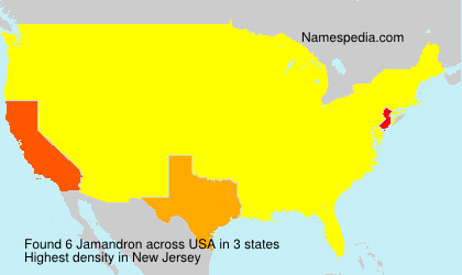 Surname Jamandron in USA Surname Jamandron in USA