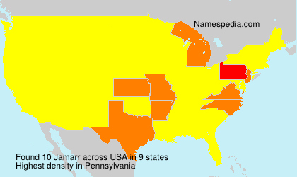 Surname Jamarr in USA Surname Jamarr in USA