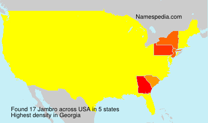 Surname Jambro in USA Surname Jambro in USA