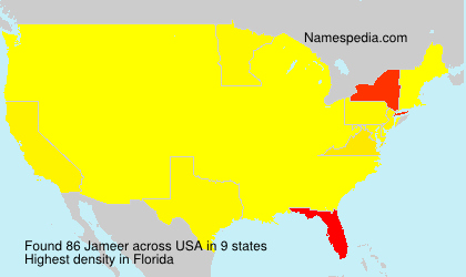 Surname Jameer in USA Surname Jameer in USA