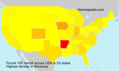 Surname Jamell in USA Surname Jamell in USA