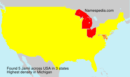 Surname Jamii in USA Surname Jamii in USA